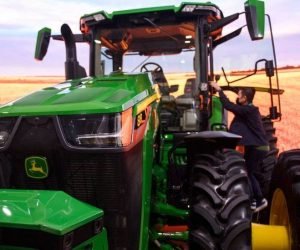 John Deere automated tractor