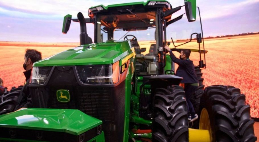 John Deere automated tractor